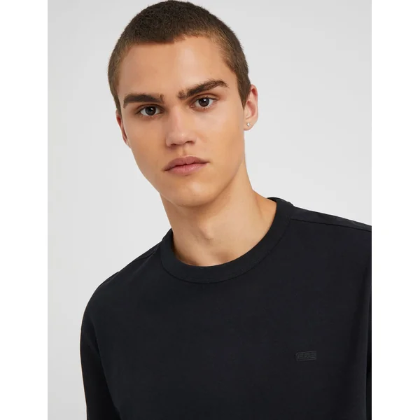 T-shirt manches longues Noir