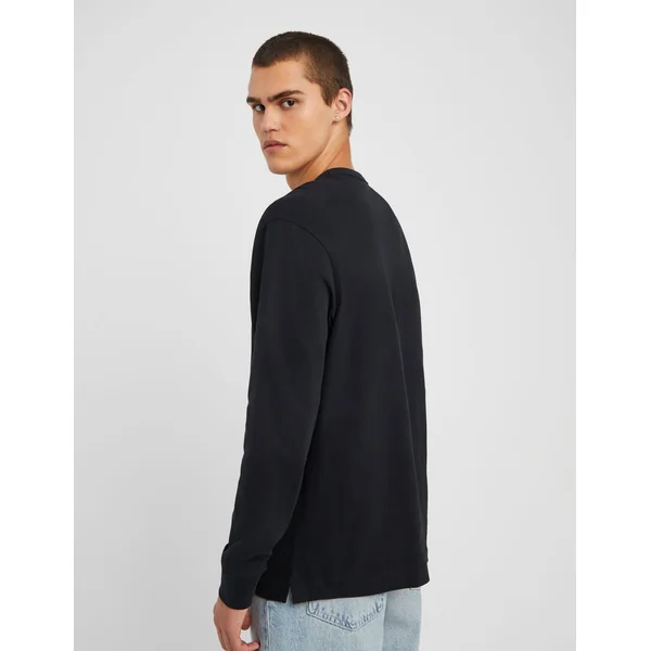 T-shirt manches longues Noir