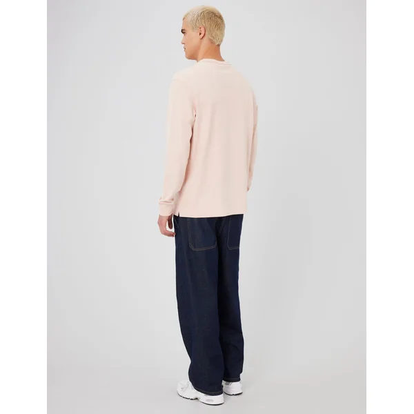 T-shirt manches longues Rose pâle