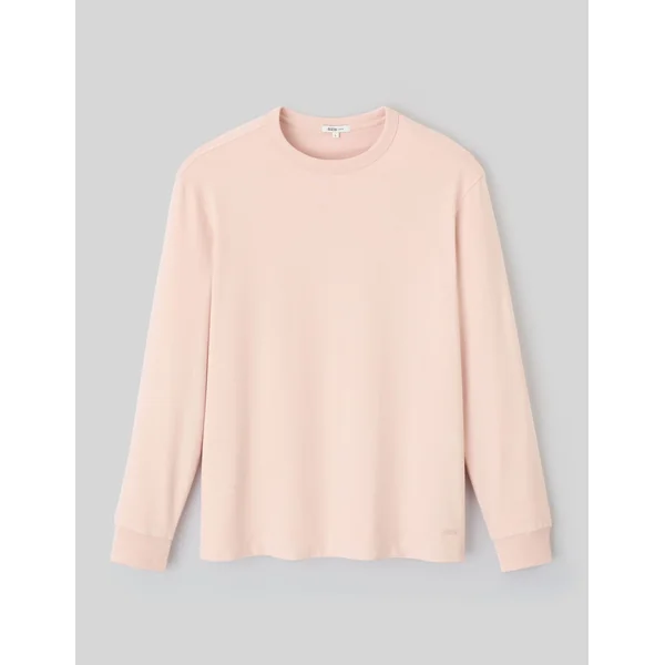 T-shirt manches longues Rose pâle
