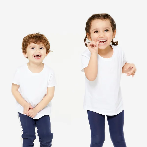 T-shirt multisport coton enfant mixte, blanc