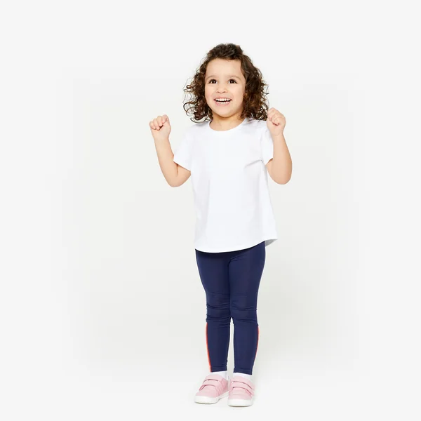 T-shirt multisport coton enfant mixte, blanc