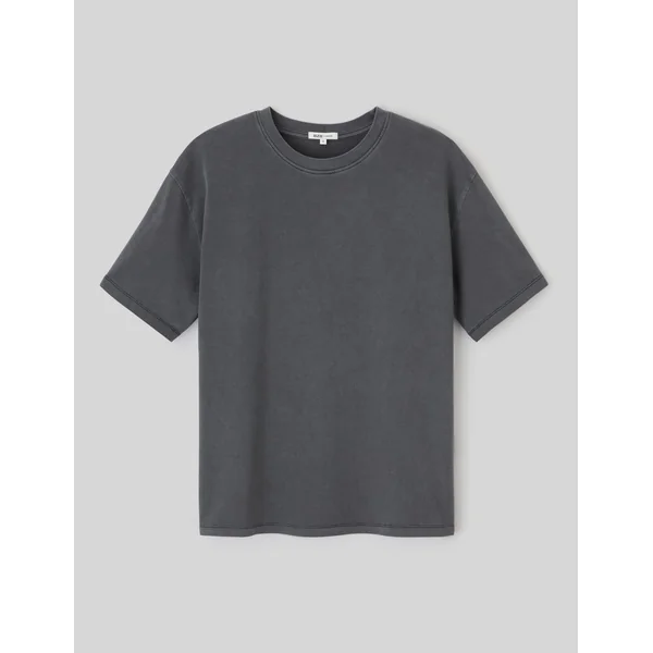 T-shirt oversize délavé Noir