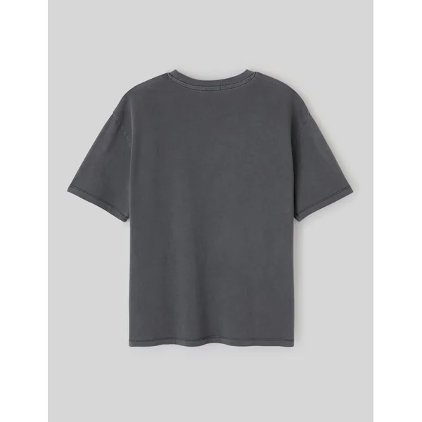 T-shirt oversize délavé Noir