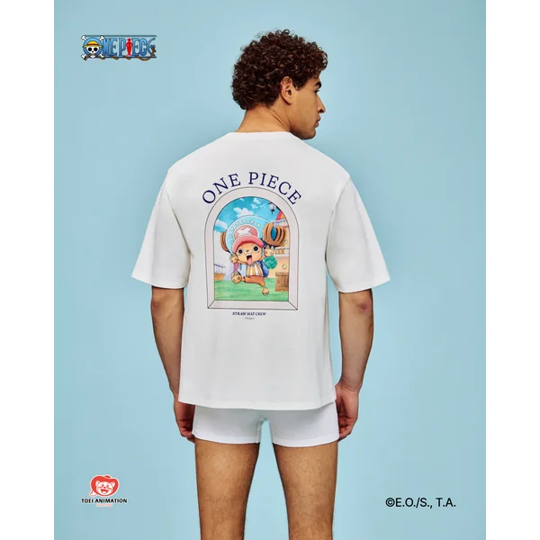 T-shirt oversize en coton One Piece