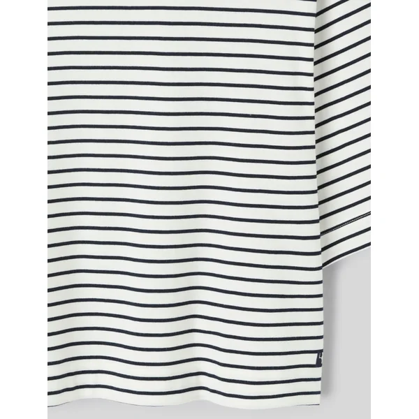 T-shirt oversize rayé Bleu foncé
