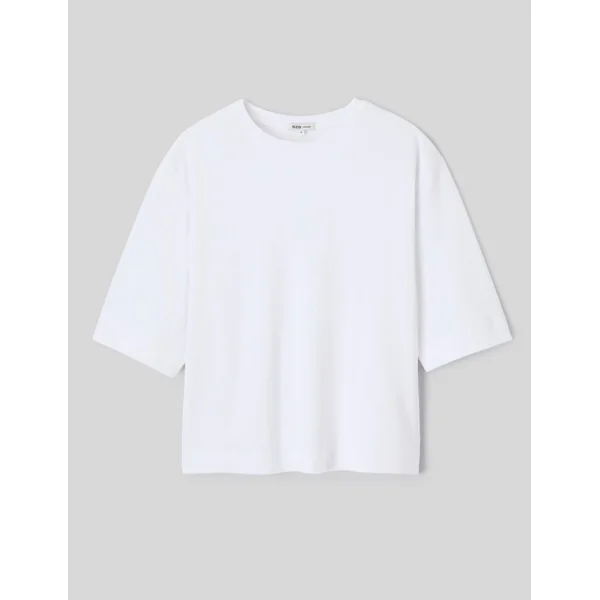 T-shirt oversize uni Blanc