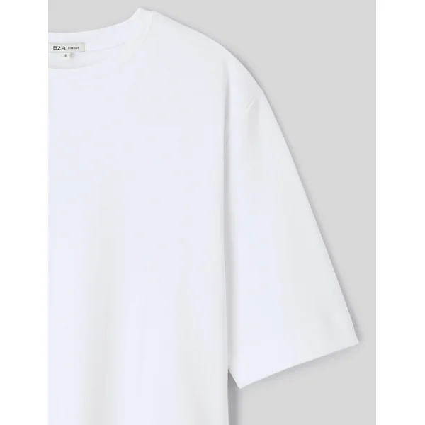 T-shirt oversize uni Blanc