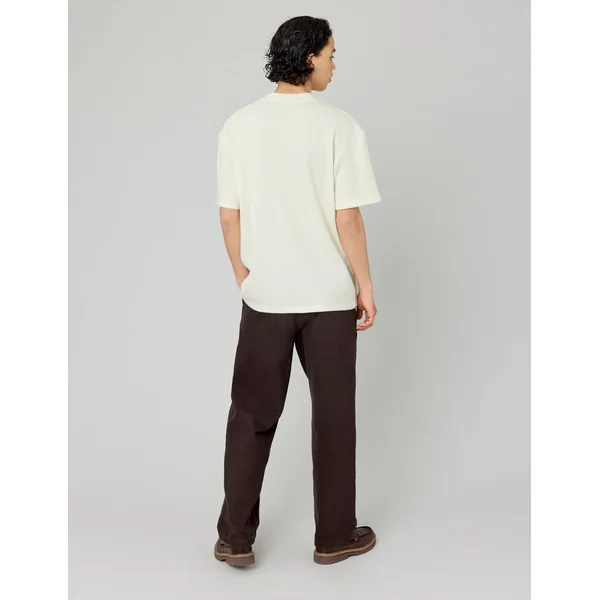 T-shirt reliéfé Blanc écru