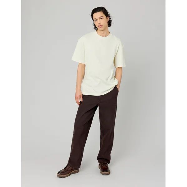 T-shirt reliéfé Blanc écru