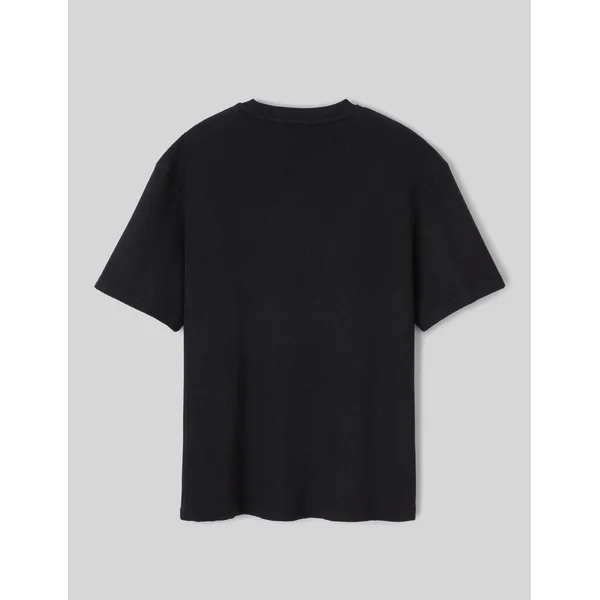 T-shirt reliéfé Noir