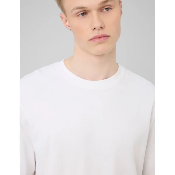 T-shirt uni loose premium Blanc