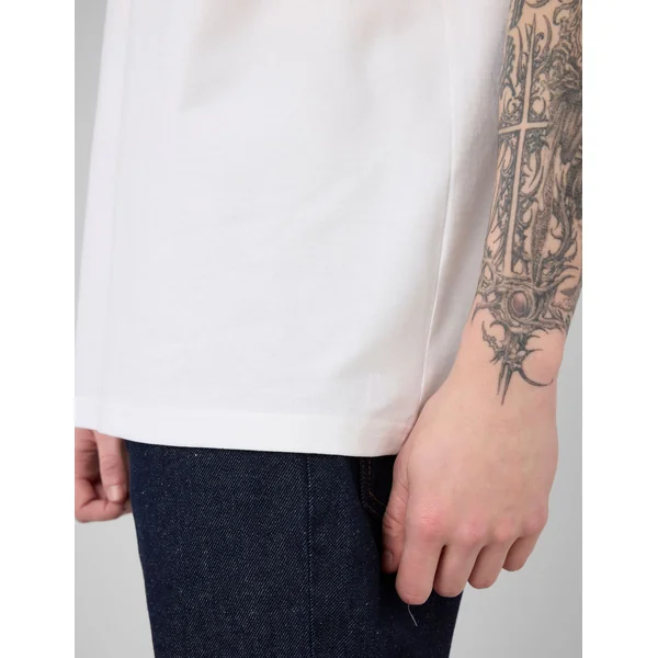 T-shirt uni loose premium Blanc