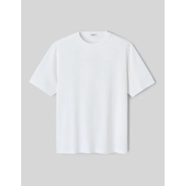 T-shirt uni loose premium Blanc