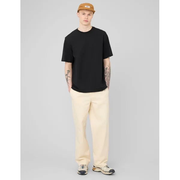 T-shirt uni loose premium Noir