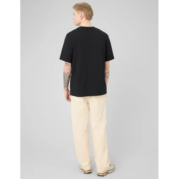 T-shirt uni loose premium Noir