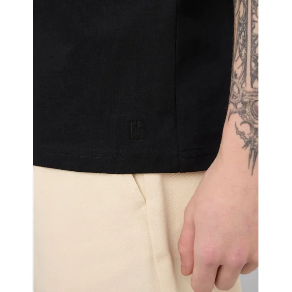T-shirt uni loose premium Noir