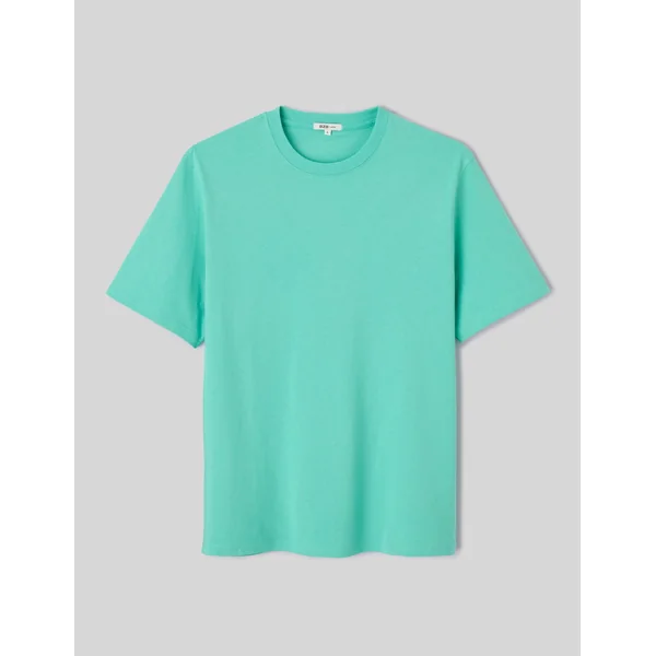 T-shirt uni loose premium Vert d'eau