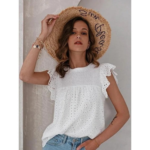 Tunique Bohème Broderie Anglaise