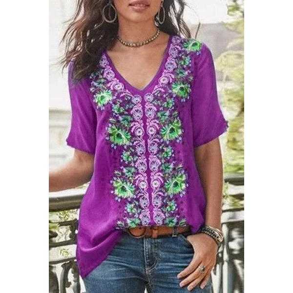 Tunique Bohème Chic Imprimée
