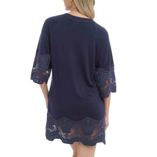 Tunique de plage - Bleue Fantasie Bain DIONE en viscose Fantasie Bain