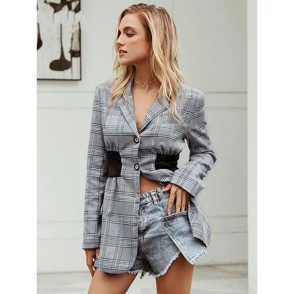 Veste Blazer Bohème Grise