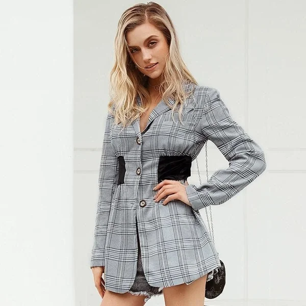 Veste Blazer Bohème Grise