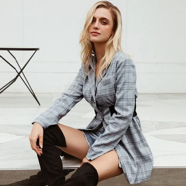 Veste Blazer Bohème Grise
