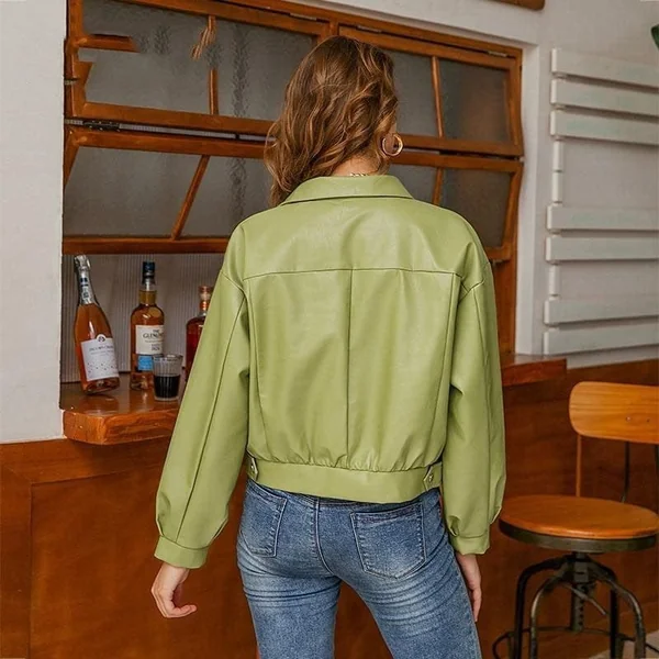 Veste Bohème Chic en Simili Cuir