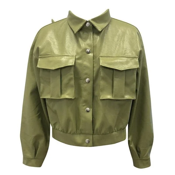 Veste Bohème Chic en Simili Cuir