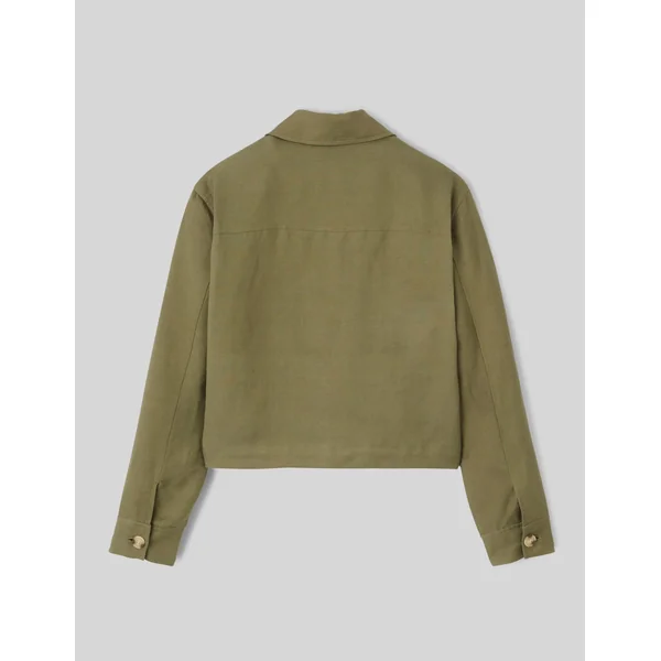 Veste boxy Vert Kaki