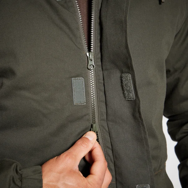 VESTE CHASSE CHAUDE VERTE 100