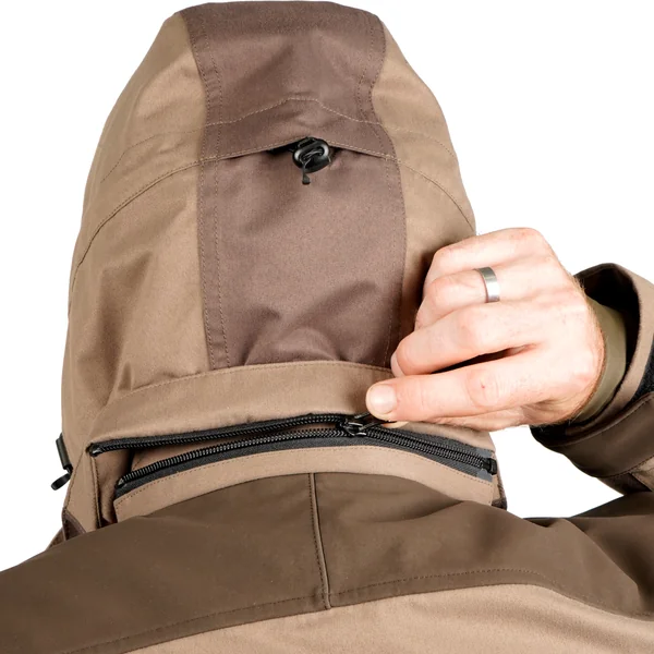 VESTE CHASSE IMPERMÉABLE CHAUDE SILENCIEUSE MARRON 520