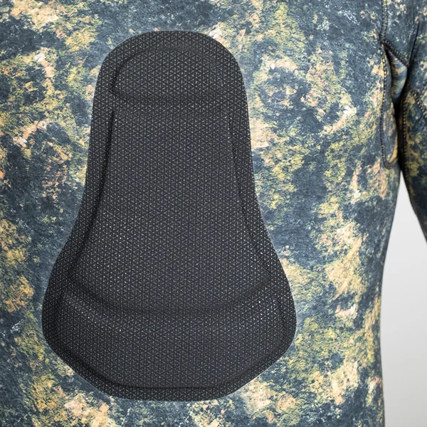 Veste chasse sous-marine homme néoprène 5mm - spf 900+ camouflage