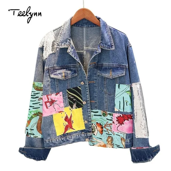 Veste en Jean Bohème Chic