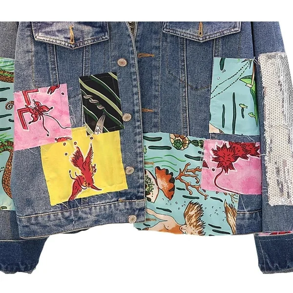 Veste en Jean Bohème Chic