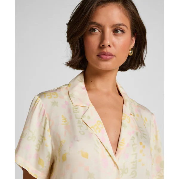 Veste en satin - Blanc