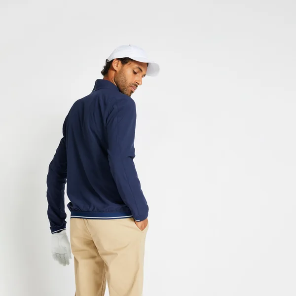 Veste golf coupe-vent déperlante homme - rw500 bleu marine