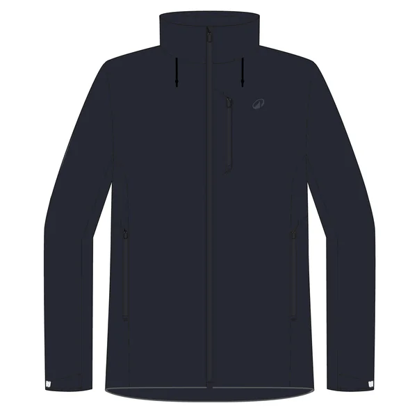 Veste imperméable coupe-vent de voile femme sailing 500 bleu marine