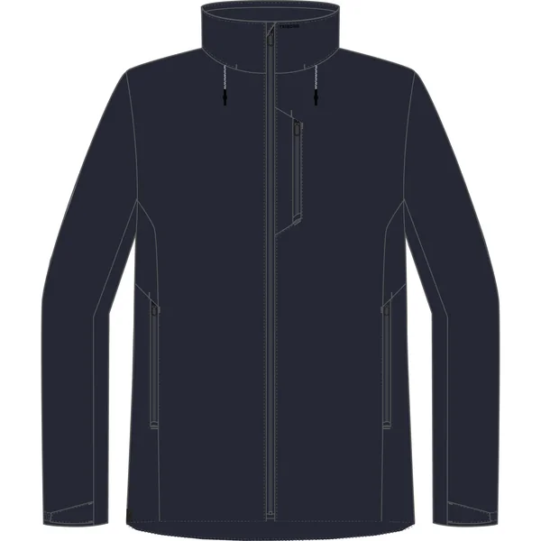 Veste imperméable coupe-vent de voile femme sailing 500 bleu marine