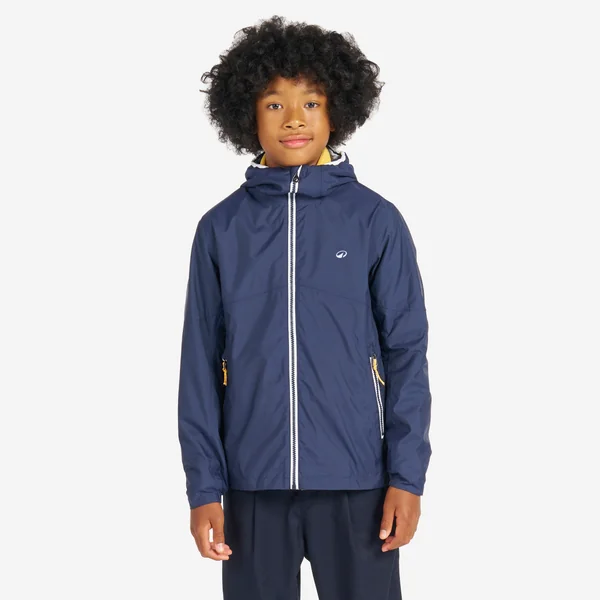 Veste imperméable et coupe vent de voile enfant, 100 navy