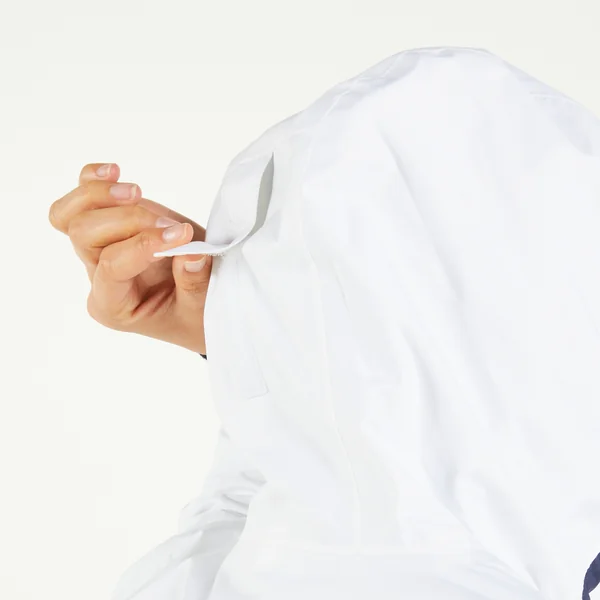 Veste imperméable et coupe vent de voile femme, 100 blanche