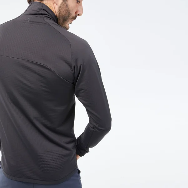 Veste Polaire Fine de randonnée - MH520 Light - Noir - Homme