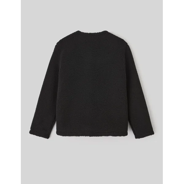 Veste sherpa Noir