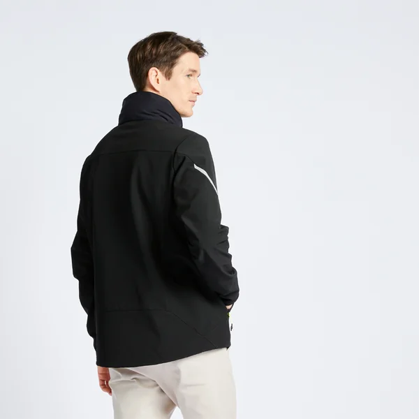 Veste softshell coupe vent Sailing 900 Homme - Noir