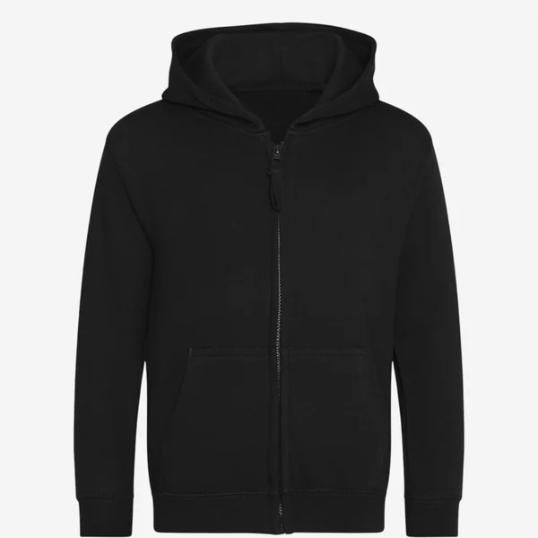 VESTE ZIPPEE CLUB JUNIOR NOIR