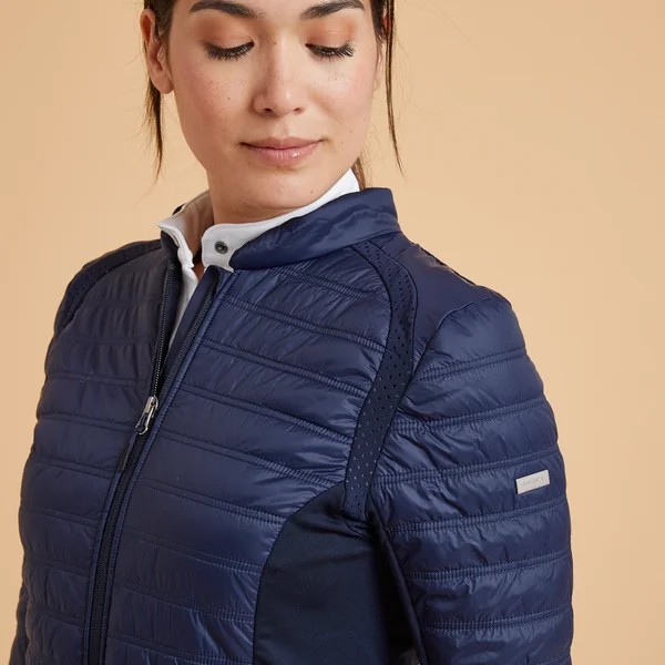 Veste équitation Femme - 900 marine