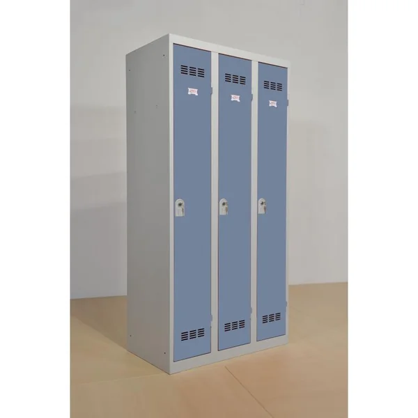 Vestiaire Vinco - 3 colonnes Simple Moraillon/ Cade
