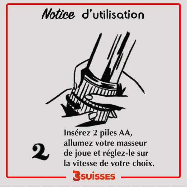 Vibromasseur Doré 3 SUISSES