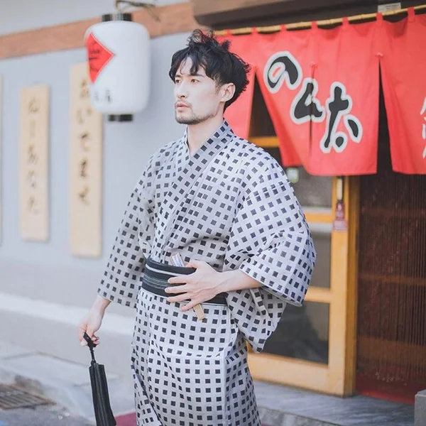 Yukata À Pois Homme